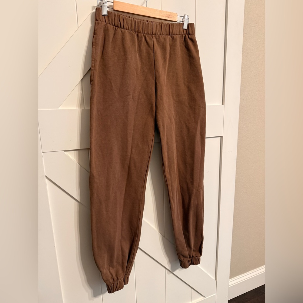 John Gault Women’s Brown Jogger Pants - Picture 2 of 5